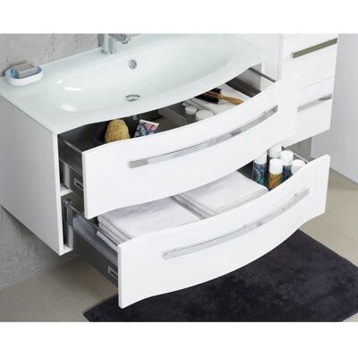 Pelipal Serie 4005 Wastafelonderkast 90 cm met 2 lades Pelipal Serie 4005 Wastafelonderkast 90 cm met 2 lades