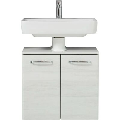 Sconto Amora Wit Wastafel Kast - Badkamermeubels Sconto Amora Wit Wastafel Kast - Badkamermeubels