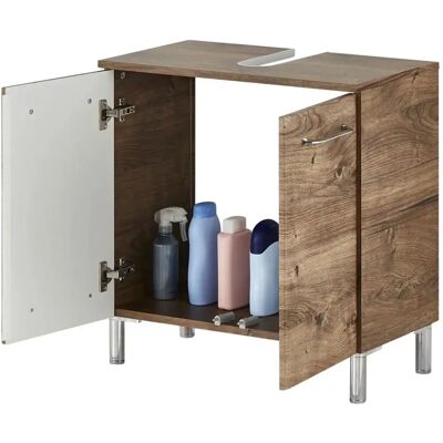 Sconto Holz-Badschrank - 600x530x330mm Sconto Holz-Badschrank - 600x530x330mm