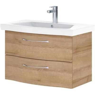 Pelipal Serie 6005 Sprint Komplett-Set Badezimmer - Riviera Eiche quer Pelipal Serie 6005 Sprint Komplett-Set Badezimmer - Riviera Eiche quer