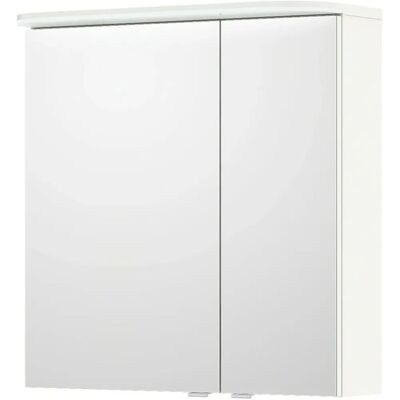 Pelipal Balto Sprint Spiegelschrank - Weiß Hochglanz - 70cm Pelipal Balto Sprint Spiegelschrank - Weiß Hochglanz - 70cm