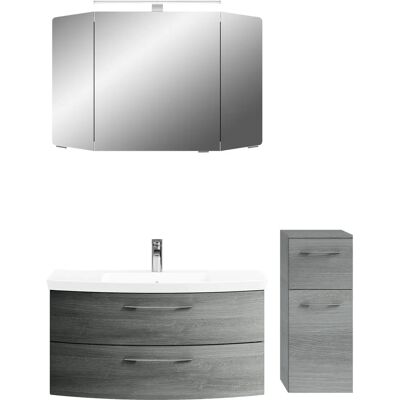 Pelipal Cassca Sprint Badezimmer-Set - Waschtisch, Spiegelschrank, Highboard, Waschbecken Pelipal Cassca Sprint Badezimmer-Set - Waschtisch, Spiegelschrank, Highboard, Waschbecken