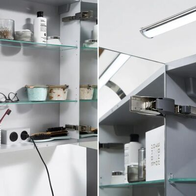 Steinkamp Living 2.0 Spiegelschrank - 60cm, LED-Licht, 1 Tür Steinkamp Living 2.0 Spiegelschrank - 60cm, LED-Licht, 1 Tür
