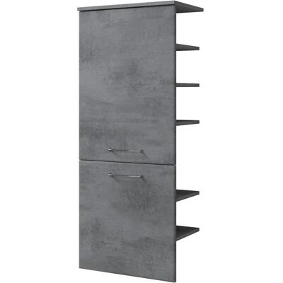 PELIPAL - Quickset 945 - Oxid Dunkelgrau - Badezimmer Schrank PELIPAL - Quickset 945 - Oxid Dunkelgrau - Badezimmer Schrank