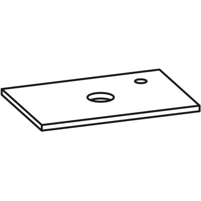 Pelipal - Serie 6915 - 61 x 35 x 1,8 cm - Waschtischplatte Pelipal - Serie 6915 - 61 x 35 x 1,8 cm - Waschtischplatte