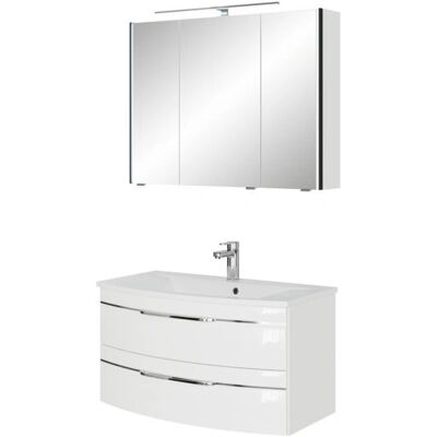 Pelipal Hochglanz Badezimmermöbel-Set - Badezimmermöbel Pelipal Hochglanz Badezimmermöbel-Set - Badezimmermöbel