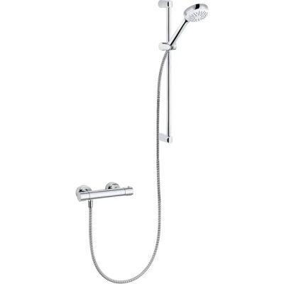 Kludi Logo Shower-Duo Thermostat-Set - Duschmischer, 600mm Stange Kludi Logo Shower-Duo Thermostat-Set - Duschmischer, 600mm Stange