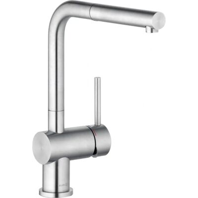 Kludi Steel Robinet de Bucătărie - Rotativ, Retractabil, Oțel Inoxidabil Periat Kludi Steel Robinet de Bucătărie - Rotativ, Retractabil, Oțel Inoxidabil Periat