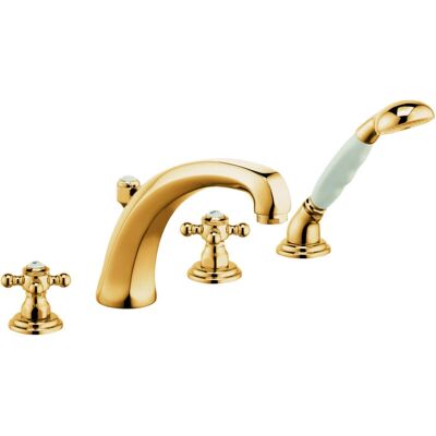 Kludi 1926 Gold Wannenfüll- & Brausearmatur - Badewannen- & Duschmischer Kludi 1926 Gold Wannenfüll- & Brausearmatur - Badewannen- & Duschmischer