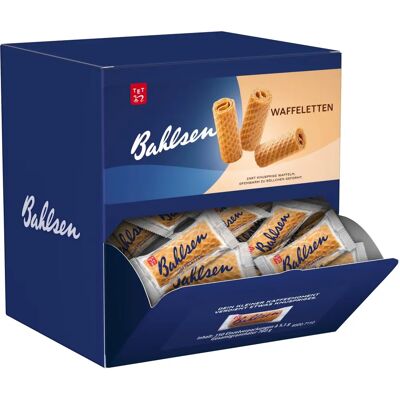 Bahlsen Waffeletten - 150 Stück - Kekse - Gelb, Rosa, Schwarz, Blau Bahlsen Waffeletten - 150 Stück - Kekse - Gelb, Rosa, Schwarz, Blau