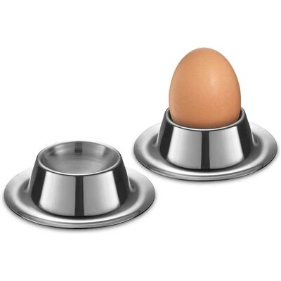 Cilio Set van 2 Eierbekers, Wit Cilio Set van 2 Eierbekers, Wit