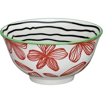 Cilio Amici Floral Bol - 15,5cm - Multicolore - Porcelaine - Publicité Cilio Amici Floral Bol - 15,5cm - Multicolore - Porcelaine - Publicité