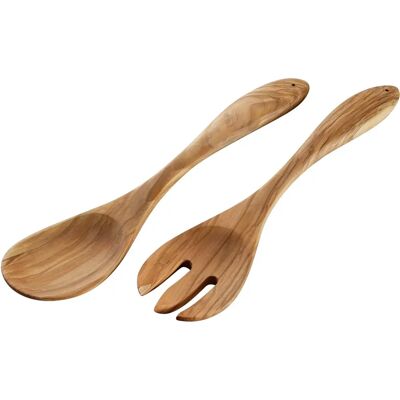 Cilio 0000182125 Service à salade en bois d'olivier - Salad Server Cilio 0000182125 Service à salade en bois d'olivier - Salad Server
