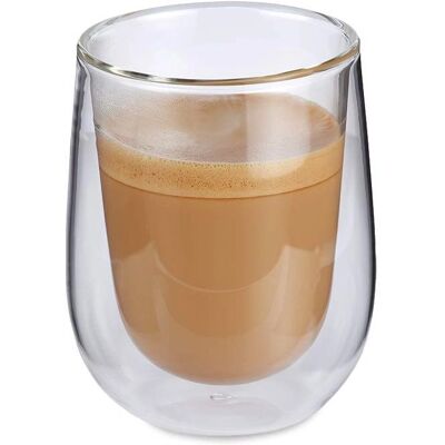 Vaso de café Verona de doble pared de Cilio - Juego de 2 Vaso de café Verona de doble pared de Cilio - Juego de 2