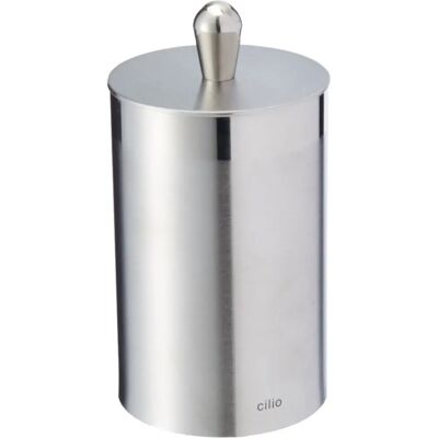 Cilio Toothpick Dispenser - Stainless Steel & Wood - 10x5.5 cm Cilio Toothpick Dispenser - Stainless Steel & Wood - 10x5.5 cm