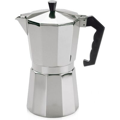 Cilio Espressokocher 9 tasses Classico - Argent - Publicité Cilio Espressokocher 9 tasses Classico - Argent - Publicité