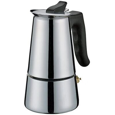 Cilio ADRIANA Cafetera de Acero Inoxidable - 6 Tazas Cilio ADRIANA Cafetera de Acero Inoxidable - 6 Tazas