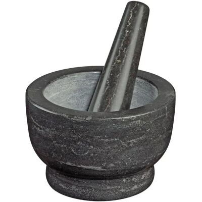 Moździerz marmurowy Cilio Uranus - 16cm - Trwałe narzędzie do rozcierania Moździerz marmurowy Cilio Uranus - 16cm - Trwałe narzędzie do rozcierania