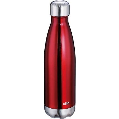 Cilio Black Stainless Steel Vacuum Bottle - Thermal Bottle Cilio Black Stainless Steel Vacuum Bottle - Thermal Bottle