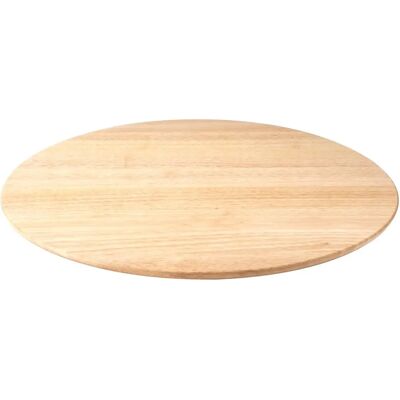 Continenta Plateau Rotatif en Bois de Caoutchouc - 46cm - Publicité Continenta Plateau Rotatif en Bois de Caoutchouc - 46cm - Publicité