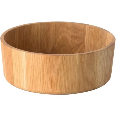 Continenta Eichenholz Salatschüssel - Handgefertigt, 31cm Continenta Eichenholz Salatschüssel - Handgefertigt, 31cm