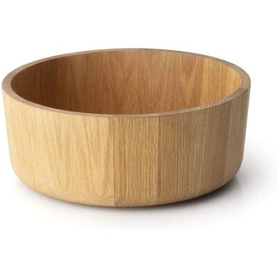 Continenta Eichenholz Salatschüssel - Natürliche Maserung - 26cm Continenta Eichenholz Salatschüssel - Natürliche Maserung - 26cm