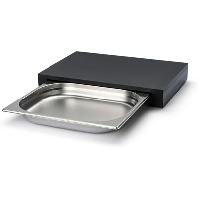 Continenta langlebiges Schneidebrett - Schwarz - 39x27x5cm Continenta langlebiges Schneidebrett - Schwarz - 39x27x5cm