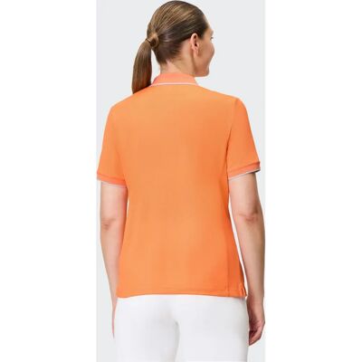 JOY SPORTSWEAR Maria Orange Glow Poloshirt - Sportliches Damenpolo JOY SPORTSWEAR Maria Orange Glow Poloshirt - Sportliches Damenpolo