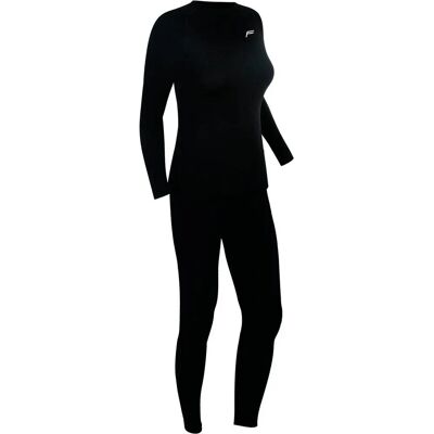 Completo di Biancheria Femminile F-Lite Superlight - Nero - Leggero, Senza Cuciture, Traspirante Completo di Biancheria Femminile F-Lite Superlight - Nero - Leggero, Senza Cuciture, Traspirante