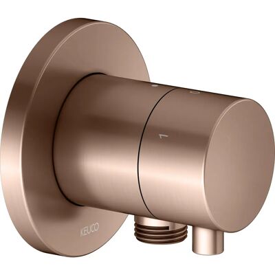KEUCO IXMO Fertigmontageset - rund, 3 Verbraucher, Rotgold KEUCO IXMO Fertigmontageset - rund, 3 Verbraucher, Rotgold