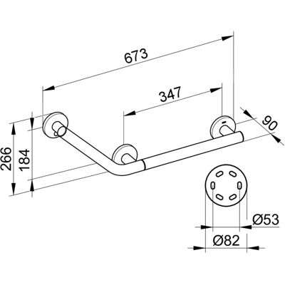KEUCO Modell 34907 Winkelgriff - Ergonomisch, Antistatisch, Leicht zu Reinigen KEUCO Modell 34907 Winkelgriff - Ergonomisch, Antistatisch, Leicht zu Reinigen