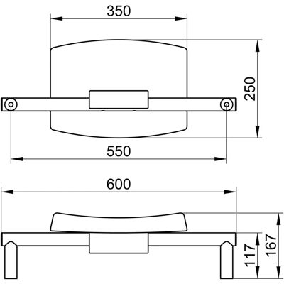 KEUCO Plan Care Wandstange 600mm Chrom Hochglanz - WC-Unterstützung KEUCO Plan Care Wandstange 600mm Chrom Hochglanz - WC-Unterstützung