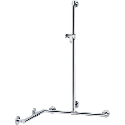 KEUCO Barre de douche - 34915, aluminium, 1297mm-1097mm - Publicité KEUCO Barre de douche - 34915, aluminium, 1297mm-1097mm - Publicité