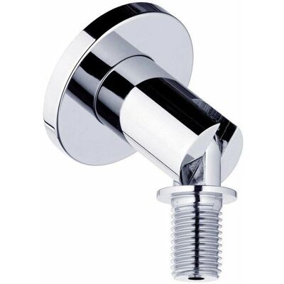 Keuco Modèle 14934010000 Support Fixation Murale pour Plafonds Incliné - Chrome/Blanc - Publicité Keuco Modèle 14934010000 Support Fixation Murale pour Plafonds Incliné - Chrome/Blanc - Publicité