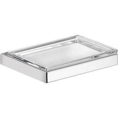 KEUCO Model 11155009000 Tavă de săpun din cristal satinat montată pe perete - Tavă de săpun KEUCO Model 11155009000 Tavă de săpun din cristal satinat montată pe perete - Tavă de săpun