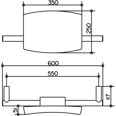 KEUCO GmbH & Co. KG Keuco Plan Care Soporte de espalda - Soporte de espalda - Ergonómico, Blanco, 250x350mm KEUCO GmbH & Co. KG Keuco Plan Care Soporte de espalda - Soporte de espalda - Ergonómico, Blanco, 250x350mm
