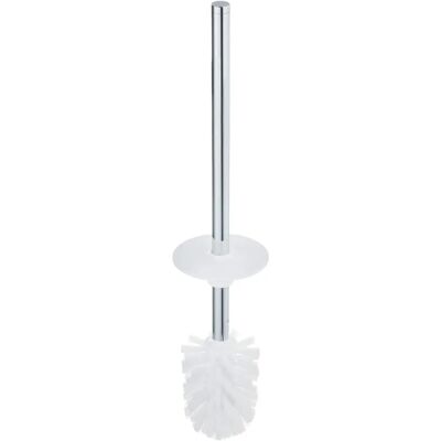 Spazzola WC Keuco Moll - Bianco e Cromo - 12764014000 Spazzola WC Keuco Moll - Bianco e Cromo - 12764014000
