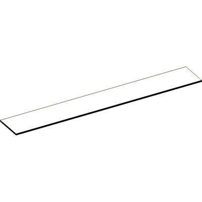 Keuco Moll Glassplatte - 800x120mm - Klar - Glas Keuco Moll Glassplatte - 800x120mm - Klar - Glas