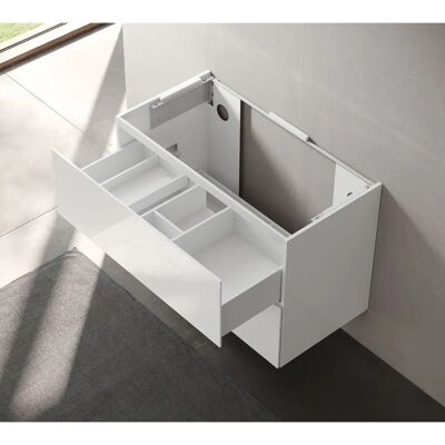 KEUCO Edición 11 Mueble de lavabo - Satinado de vidrio KEUCO Edición 11 Mueble de lavabo - Satinado de vidrio