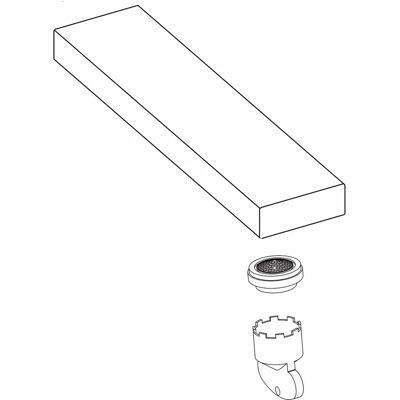 Keuco 51116 Chrom Auslauf - Faucet Spout Keuco 51116 Chrom Auslauf - Faucet Spout