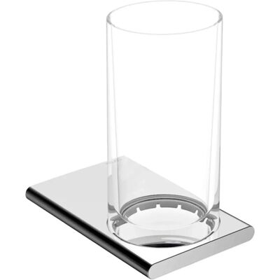Keuco Edition 400 Supporto in Vetro Cristallo - Porta-Vaso Keuco Edition 400 Supporto in Vetro Cristallo - Porta-Vaso