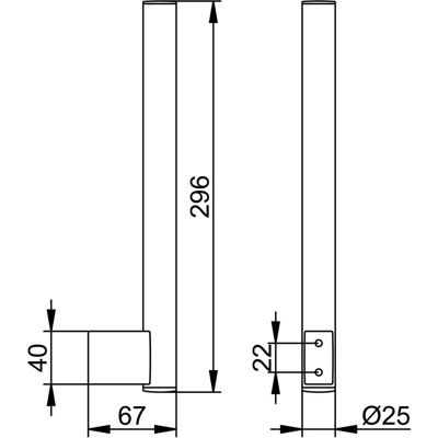 Keuco Modelo 14963170002 - Portarrollos de papel higiénico vertical - Plata anodizada Keuco Modelo 14963170002 - Portarrollos de papel higiénico vertical - Plata anodizada