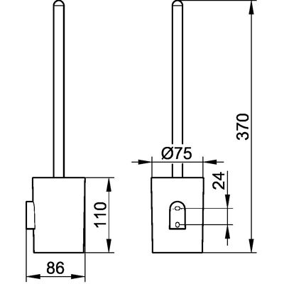 Inserto in Plastica Keuco Smart.2 - Ricambio Set Scope Per WC Inserto in Plastica Keuco Smart.2 - Ricambio Set Scope Per WC