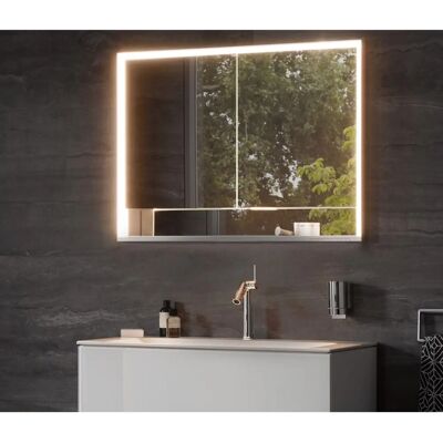 Armadio a specchio Keuco Royal Lumos - LED, 2 Ante, Ripiani Regolabili Armadio a specchio Keuco Royal Lumos - LED, 2 Ante, Ripiani Regolabili