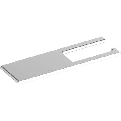 Porta carta igienica Keuco Edizione 400 con mensola - Argento Porta carta igienica Keuco Edizione 400 con mensola - Argento