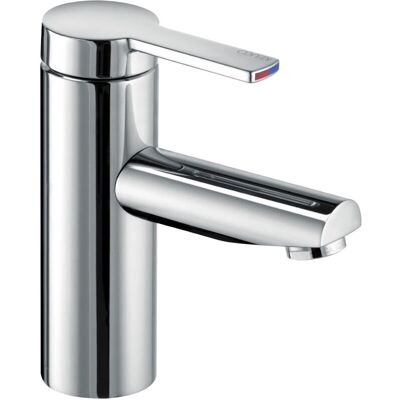 Keuco Modello 53902170100 Rubinetto lavabo a foro singolo - Finitura alluminio Keuco Modello 53902170100 Rubinetto lavabo a foro singolo - Finitura alluminio
