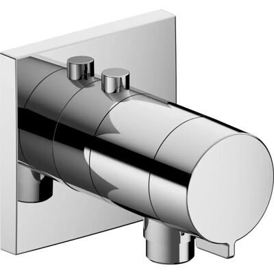 KEUCO - Modello 59554 - Miscelatore Termostatico con Rosetta Quadrata - Accessori Bagno KEUCO - Modello 59554 - Miscelatore Termostatico con Rosetta Quadrata - Accessori Bagno