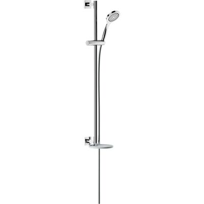 Keuco IXMO Brausetürset, Wandstange 858mm, eckige Rosetten, mit Schwenkbarer Ablage Keuco IXMO Brausetürset, Wandstange 858mm, eckige Rosetten, mit Schwenkbarer Ablage