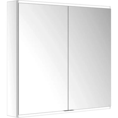 Armadio con specchio Royal Modular 2.0 - Argento, Illuminato, A parete, 2 prese Armadio con specchio Royal Modular 2.0 - Argento, Illuminato, A parete, 2 prese
