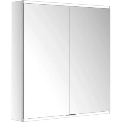 Keuco Royal Modular 2. Armoire Miroir - Étagères Ajustables, Contrôle Tactile, Éclairage DALI - Publicité Keuco Royal Modular 2. Armoire Miroir - Étagères Ajustables, Contrôle Tactile, Éclairage DALI - Publicité